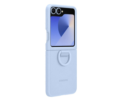 Etui do telefonów SAMSUNG Silicone Case do Galaxy Z Flip6 niebieski EF-PF741TLEGWW